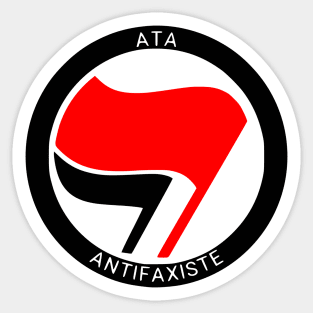 Antifascist Action (Lingua Franca Nova) Sticker